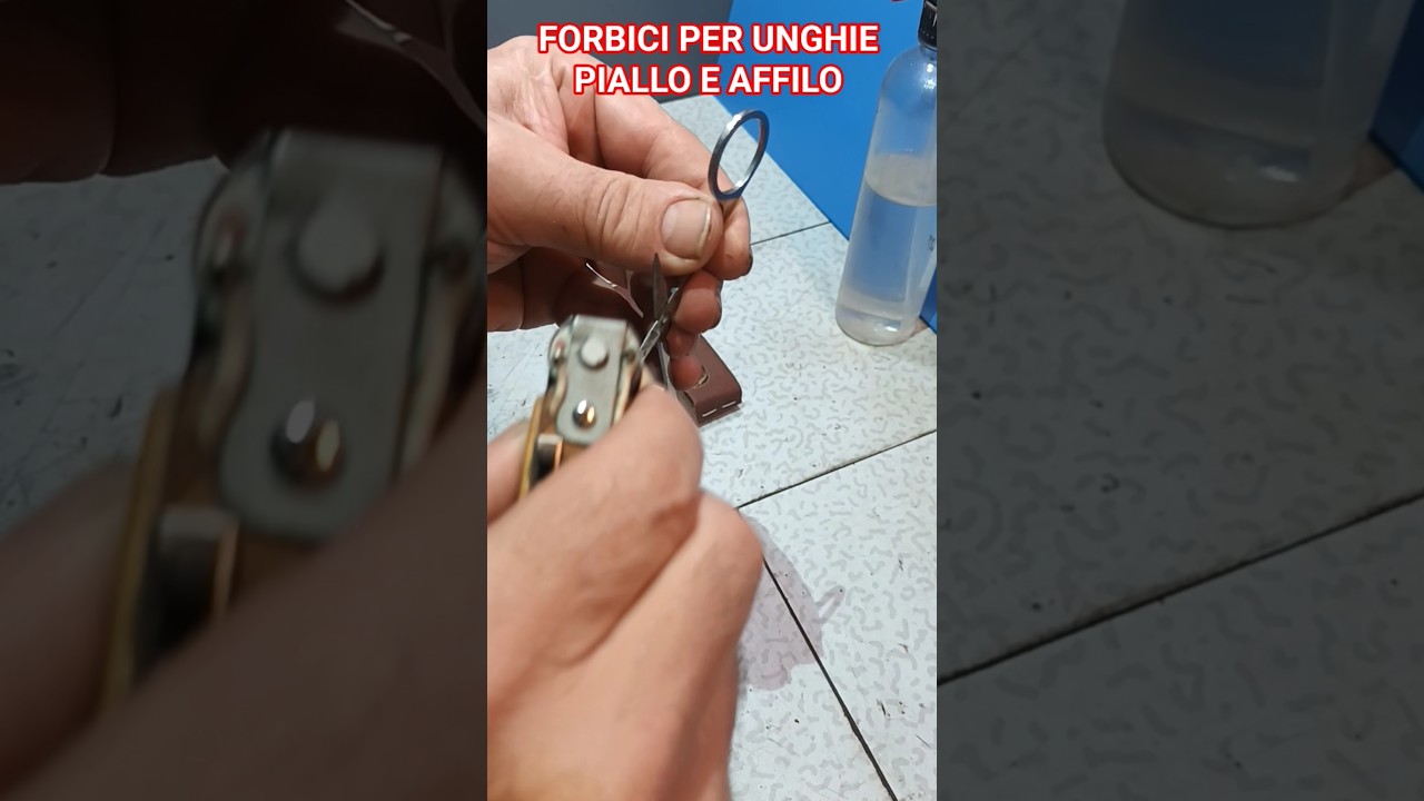 FORBICINE PER UNGHIE NON TAGLIANO E PIALLO E AFFILO