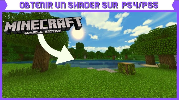 how to put shader on a minecraft playstation 5 edition｜TikTok Search