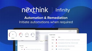 Nexthink Infinity: Automation & Remediation Overview screenshot 4
