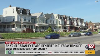 62-year-old Stanley Fears identified in Tuesday homicide