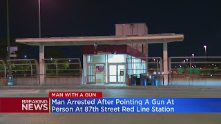 Famous Man arrested after pointing gun at person at 87th Street Red Line station Profile