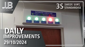 3s and Lean Improvements 29th October