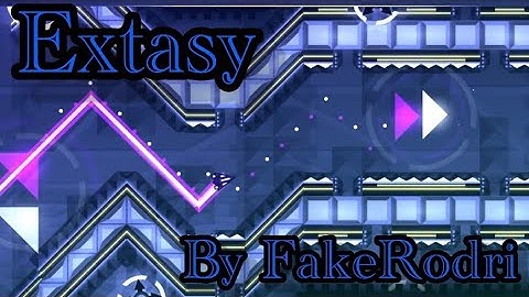 “Extasy” by FakeRodri (Harder) [All Coins]. Geometry dash 2.2
