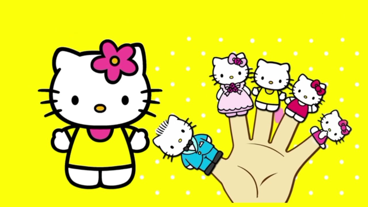 Hello G R Finger Family Hello Kitty