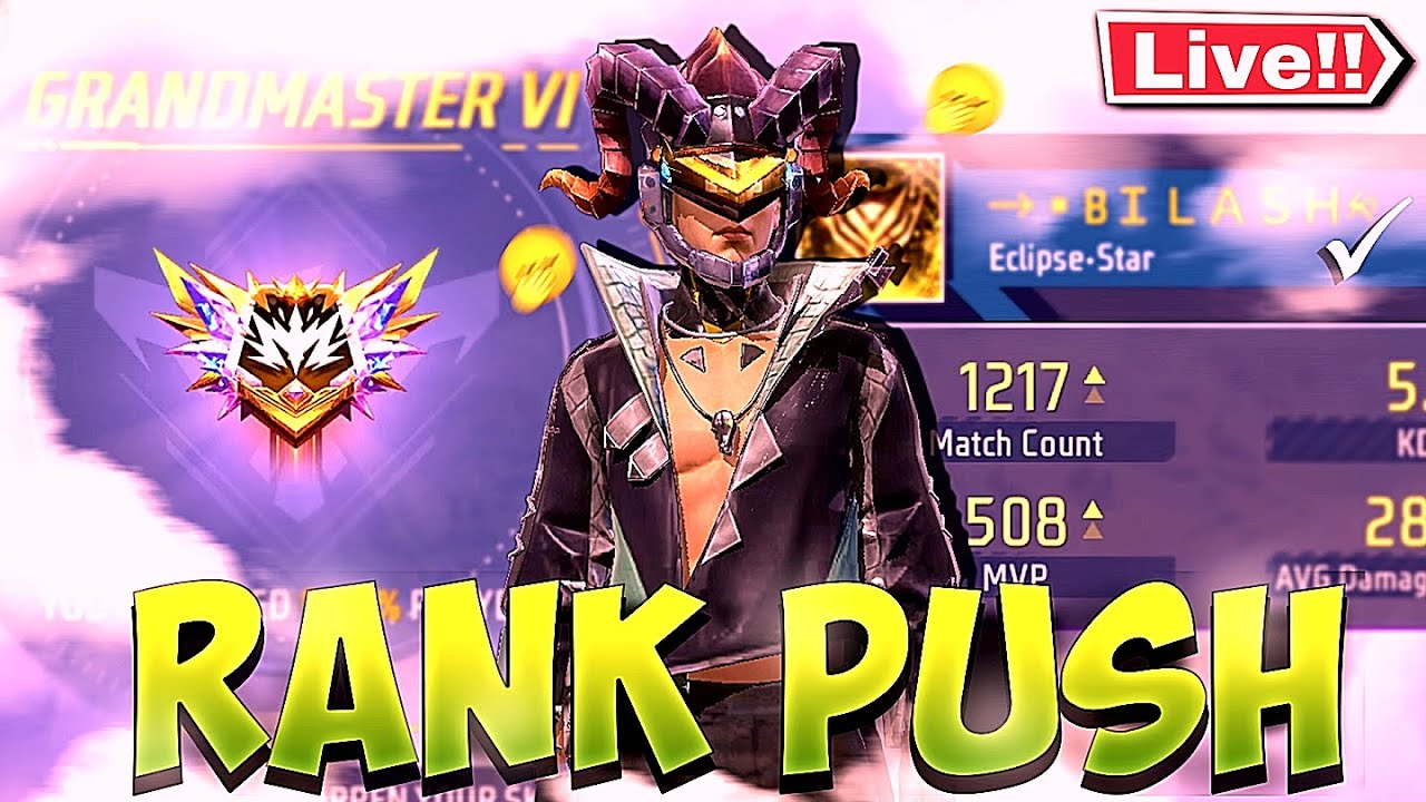 NEW SEASON CSR 😎 PUSH TO TOP 1 GRANDMASTER 😎👽 | FREE FIRE RANK CLASH ...