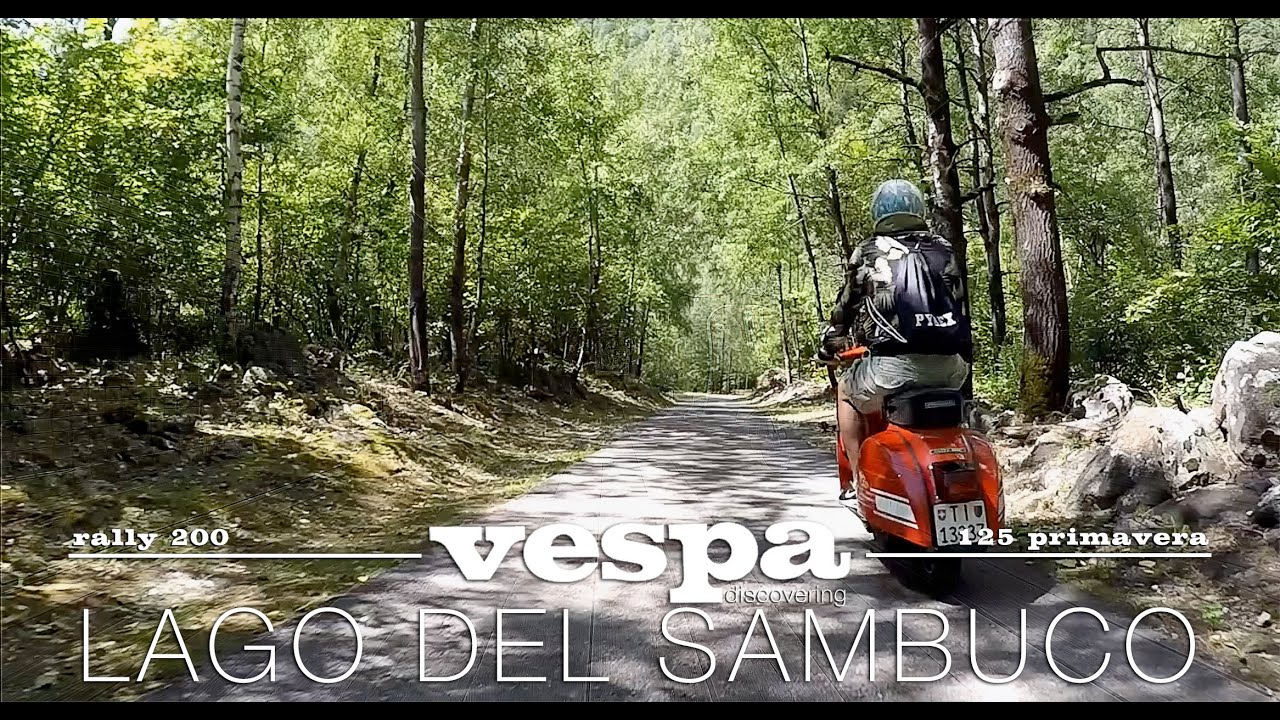 Viaggio in Vespa fra suggestivi boschi e laghetti!