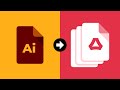 Save Multiple Artboards To A PDF In Illustrator