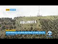 Snow on the Hollywood sign? Powerful storm brings light dusting of snow near iconic sign