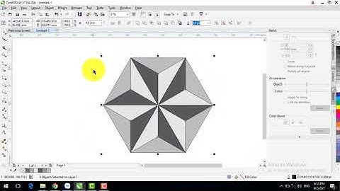 BÀI 3 | VẼ HOA VĂN ĐỐI XỨNG | CORELDRAW CAN BẢN