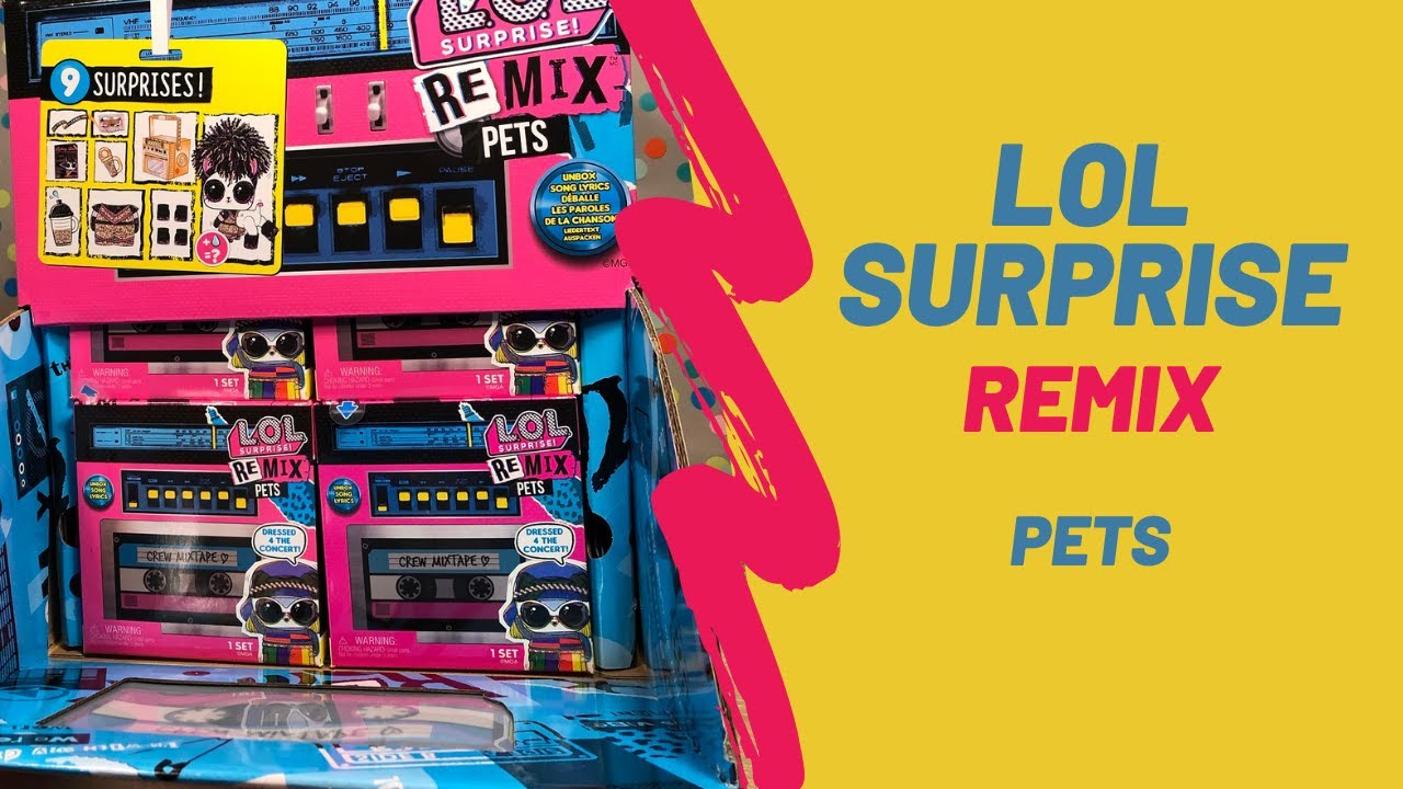 Remix Pets LOL Surprise Remix Pets Unboxing Toy Review | TadsToyReview - YouTube