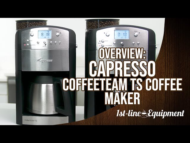 Capresso Coffee Team GS Maker With Grinder