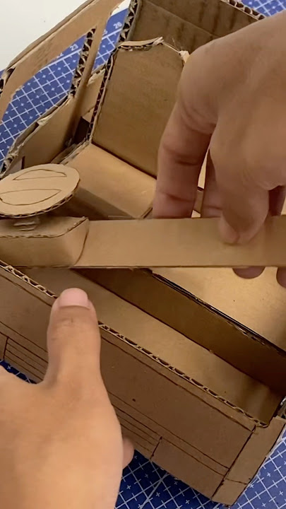 Membuat Miniatur Truk Fuso Herex Part 1 #miniaturtruk #miniaturtrukolengdarikardus #mobiltruk