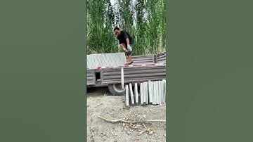 Cement board unloading method sharing