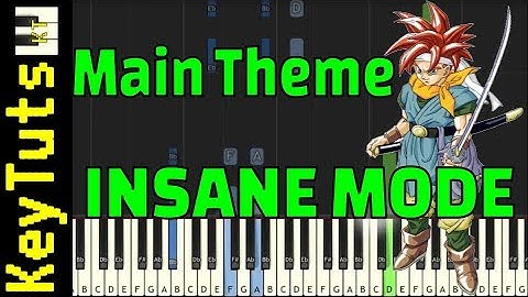 Learn to Play Main Theme from Chrono Trigger - Insane Mode