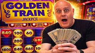 Super Rare GOLDEN TRAIN Jackpot!