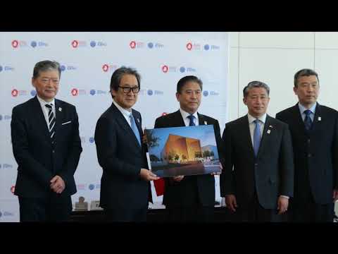 大阪・関西万博、中国が参加の調印式　パビリオンのイメージも公開