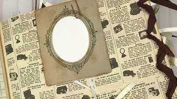 Travel Theme Altered Book Flip Through | Altered Book Project Share | December 2020