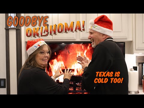 December in Bridgeport, Texas 🥶 // FINALLY Heading South for the Winter! // Full Time RV Snowbirds