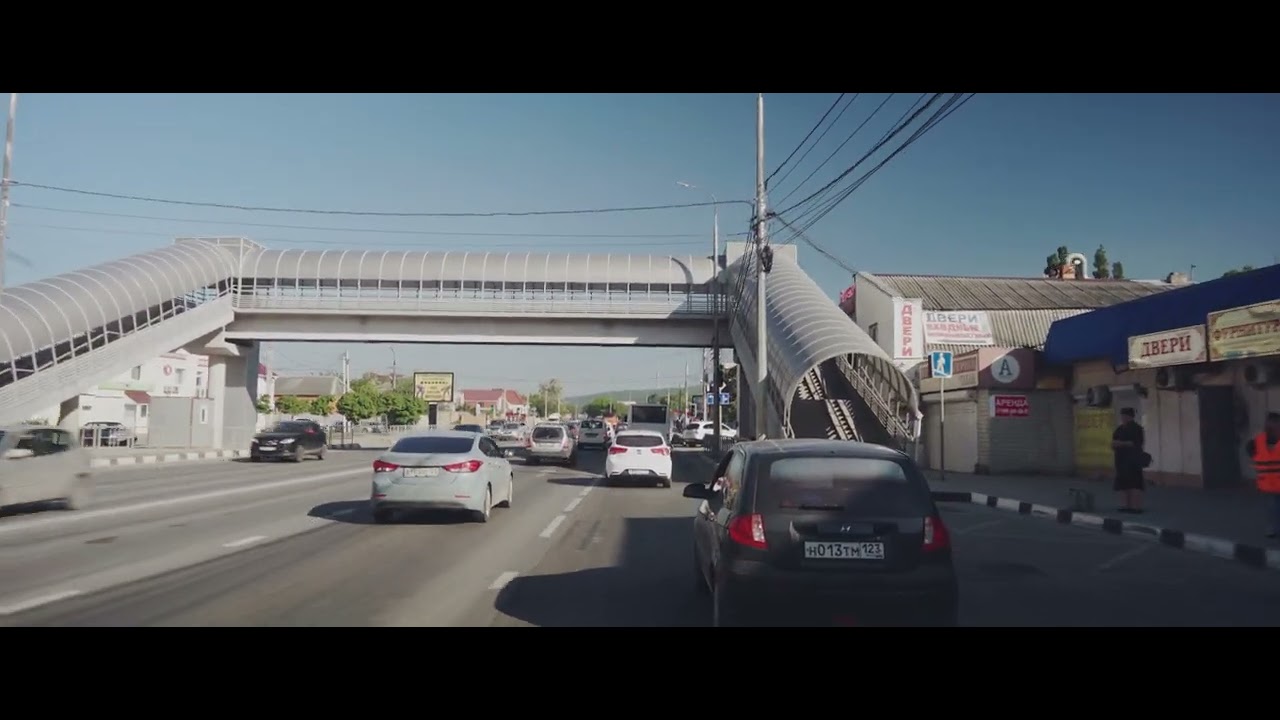 Новороссийск - Верхнебаканский (на видеорегистратор) 28мая 2022