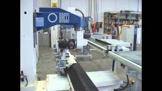 Bacci - 5 axes CNC machines - Jet Liner   French Miter door