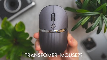 ProtoArc HUBMOUSE -  Unique take on Wireless Mouse with USB-C HUB