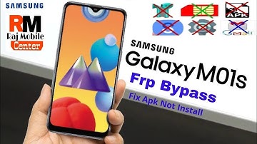 Fix Apk Not Install | Samsung M01s [SM-M017F] | Frp Bypass | Google Account Bypass | Android 10/11