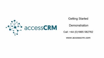 Access CRM Getting Started Demo