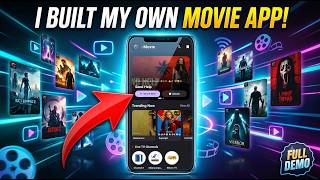 I Built My Own Movie Streaming App! 😍 | cMovie Full Demo (UI + Live TV + Features) screenshot 4