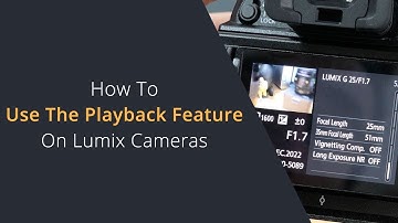 Navigating through the playback menu on Panasonic Cameras | How to use the playback menu on Lumix