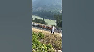 BNSF OCS TRAIN IN CANADA BC #shorts
