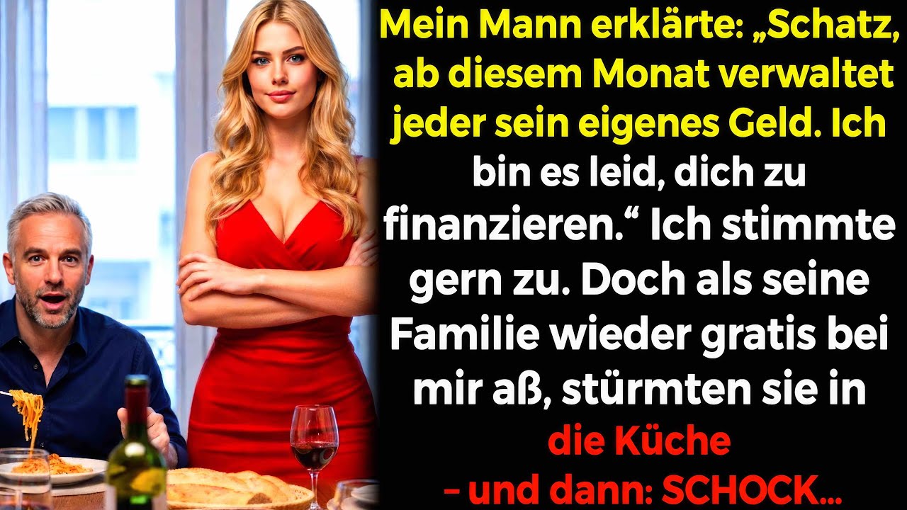 Mein Mann sagte: „Genug damit, dich zu bezahlen💰 Jeder sein Geld“ Ich sagte gern Ja. Bis…🤣