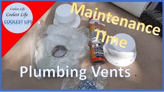 RV Sewer Vent Cover - Do it yourself - Easy replacement kit.