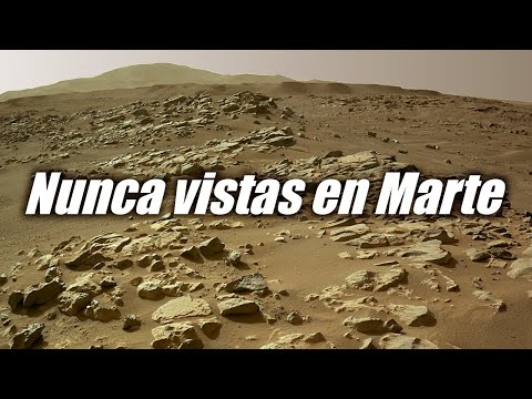 Extrañas rocas nunca vistas en Marte  Perseverance