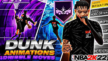 BEST DUNK PACKAGES/ANIMATIONS + DRIBBLE MOVES FOR PLAYMAKER in NBA 2K22! BEST BUILD NBA 2K22