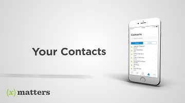 xMatters Support | iOS: Your Contacts