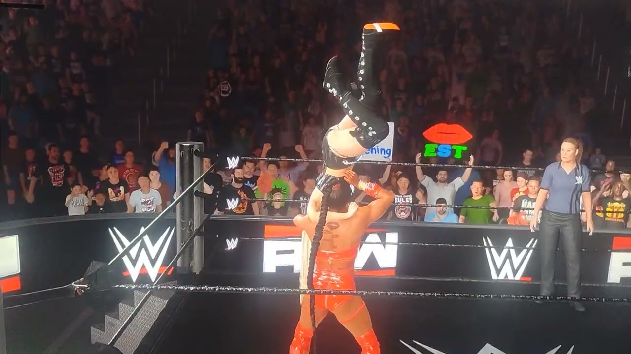 WWE 2k25 weekly towers week 47 match 2 Bianca Belair vs Liv Morgan one on one Monday January 5, 2026