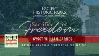William Barnes Eulogy - Sacrifice for Freedom®: World War II in the Pacific