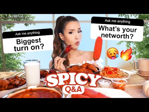 eating spicy food & answering spicy questions 🌶️