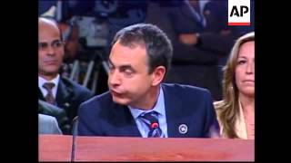Spanish King asks Venezuelan Pres Chavez to "shut up"