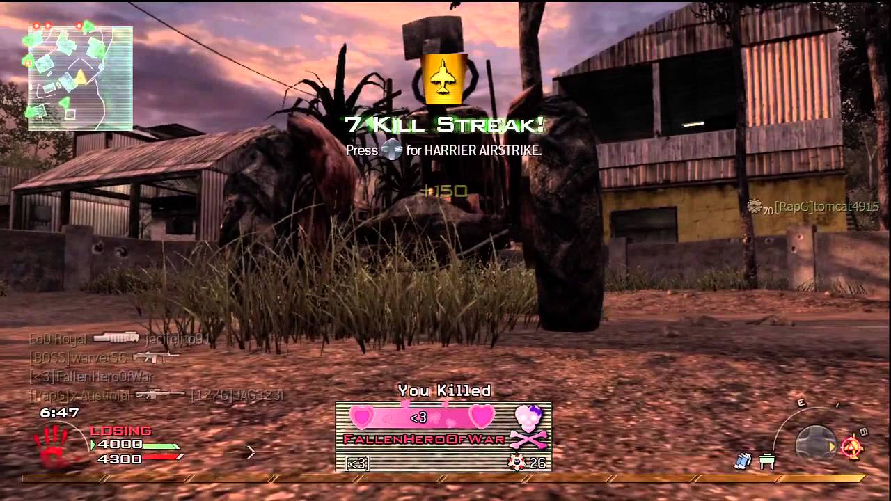 MW2 - Harrier, Pavelow, Nuke