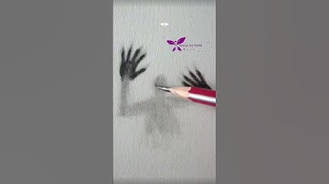 Monster Drawing Techniques - How to Draw a Werewolf - PREVIEW #shortes #artshorts