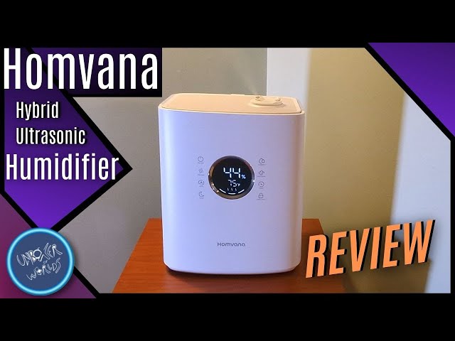 Homvana Hybrid Ultrasonic Humidifier 2022 Review 