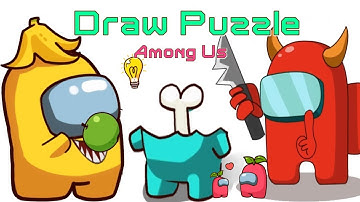 Among Us Draw Puzzles Level 1-50 Gameplay Walkthrough (iOS,Android) EP1