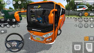 Dangerous Driving with Orange Jetbus 3+ in BUSSID! 😱
