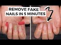 How To Remove Fake Nails At Home Quickly! | Fastest Dip Powder, Gel, Poly, & Acrylic Nail Removal