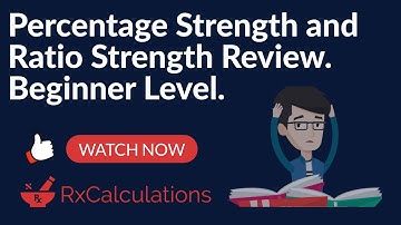 Percentage Strength and Ratio Strength Review | Beginner Level