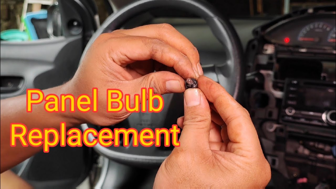 paano palitan pundidong ilaw sa dashboard at panel | vios dashboard and panel bulb replacement