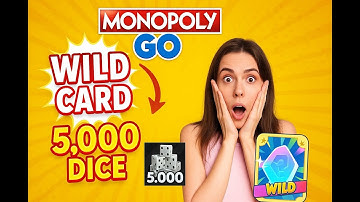🎯 How to Get Wild Stickers & Free Dice in Monopoly GO (2025 Guide!)