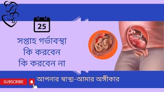 Pregnancy 25th Week Bangla