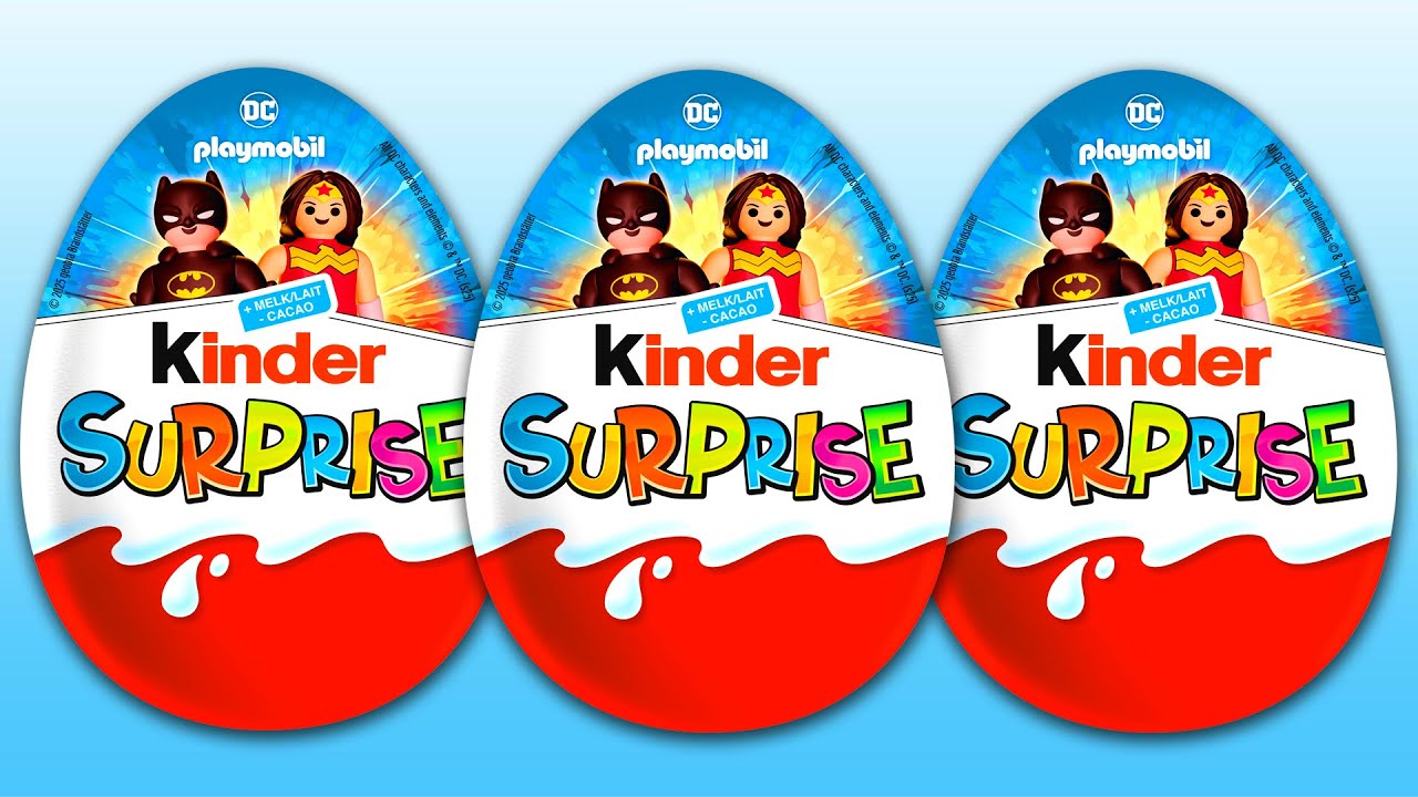 3 Kinder Surprise 2025 New Series ASMR Silent Unboxing Jajko Niespodzianka